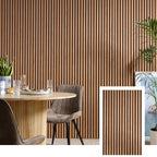 GrandOak™ Prestige Acoustic Wall Panel — Royal Oak (2.7 × 1.10 m)